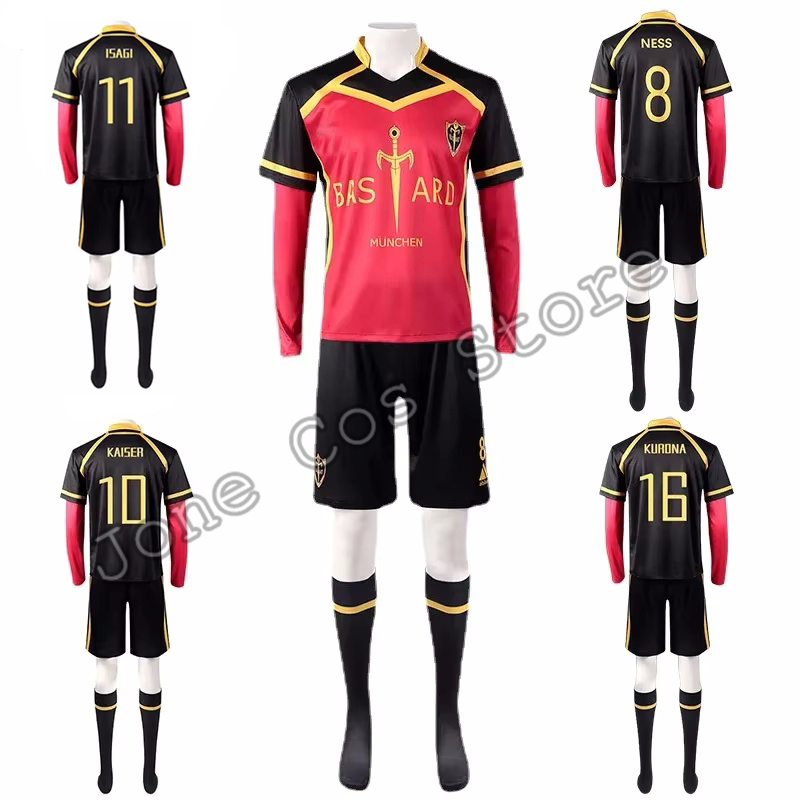 Anime Merchandise Online - Kaiser Cosplay Trikot Anime Isagi Yoichi