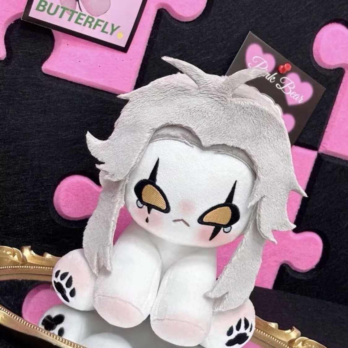 Anime Related Merchandise - Pierrot, eine Baumwollpuppe aus dem Freak