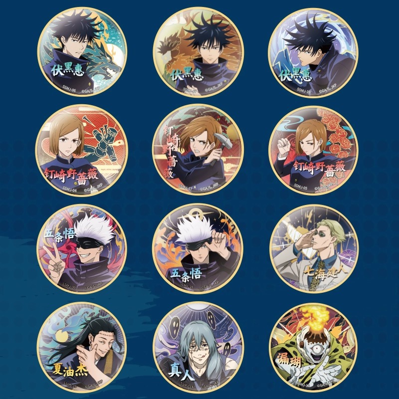 Anime Jujutsu Kaisen Abzeichen – Anime Merchandise Box Bewertung und Preis