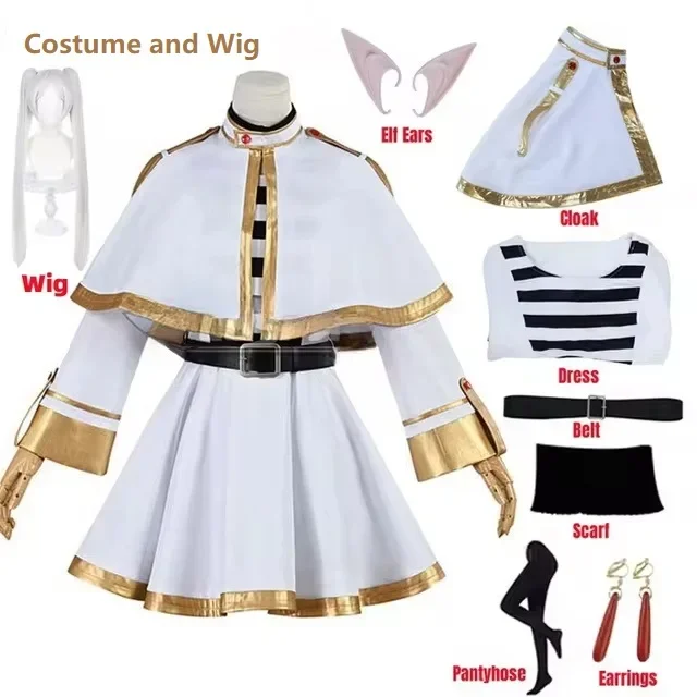 Sousou No Frieren Cosplay Kost – Frieren Anime Merchandise Bewertung und Preis