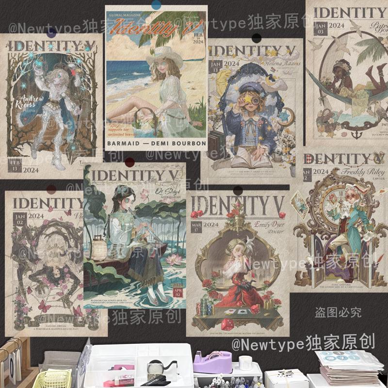 Game-Poster der Identity V-Ser – Anime Related Merchandise Bewertung und Preis