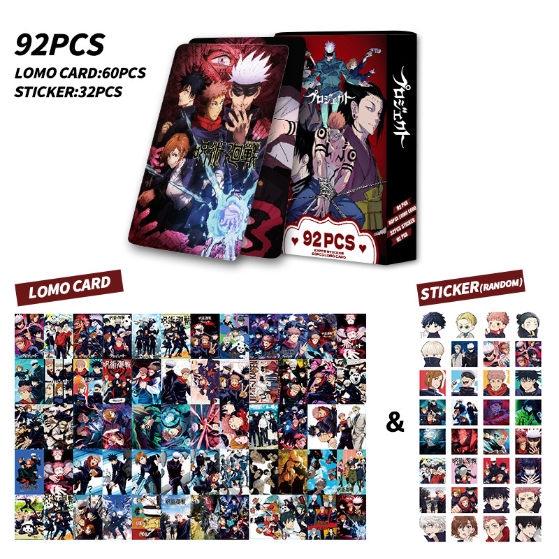 92 Stück Karten Jujutsu Kaisen – Anime Merchandise Box Bewertung und Preis