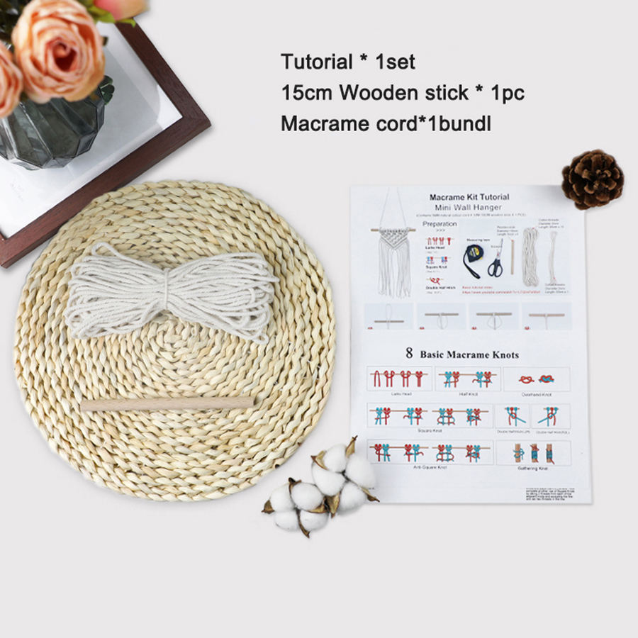 Handgefertigtes strickendes Mi – Wall Scroll Tapestry Bewertung und Preis