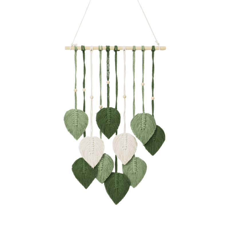 Handgefertigter Blatt-Wandtepp – Wall Scroll Tapestry Bewertung und Preis